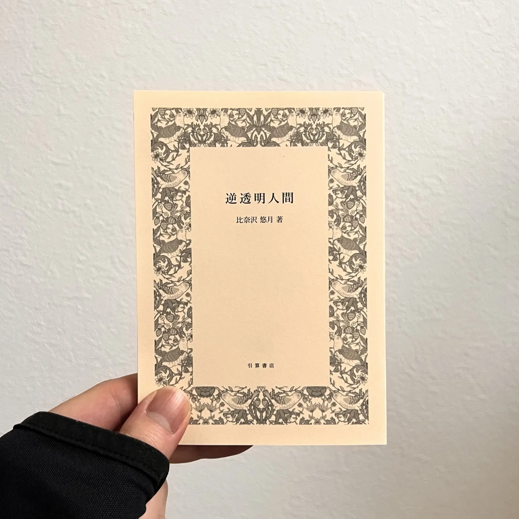 比奈沢悠月「逆透明人間」